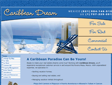 Tablet Screenshot of playadelcarmencaribbeandream.com